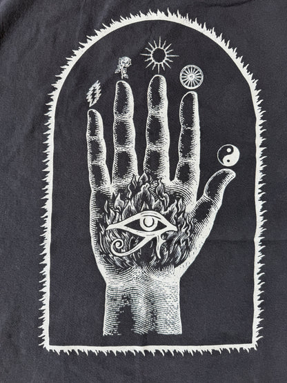 Palm of Perception - Charcoal