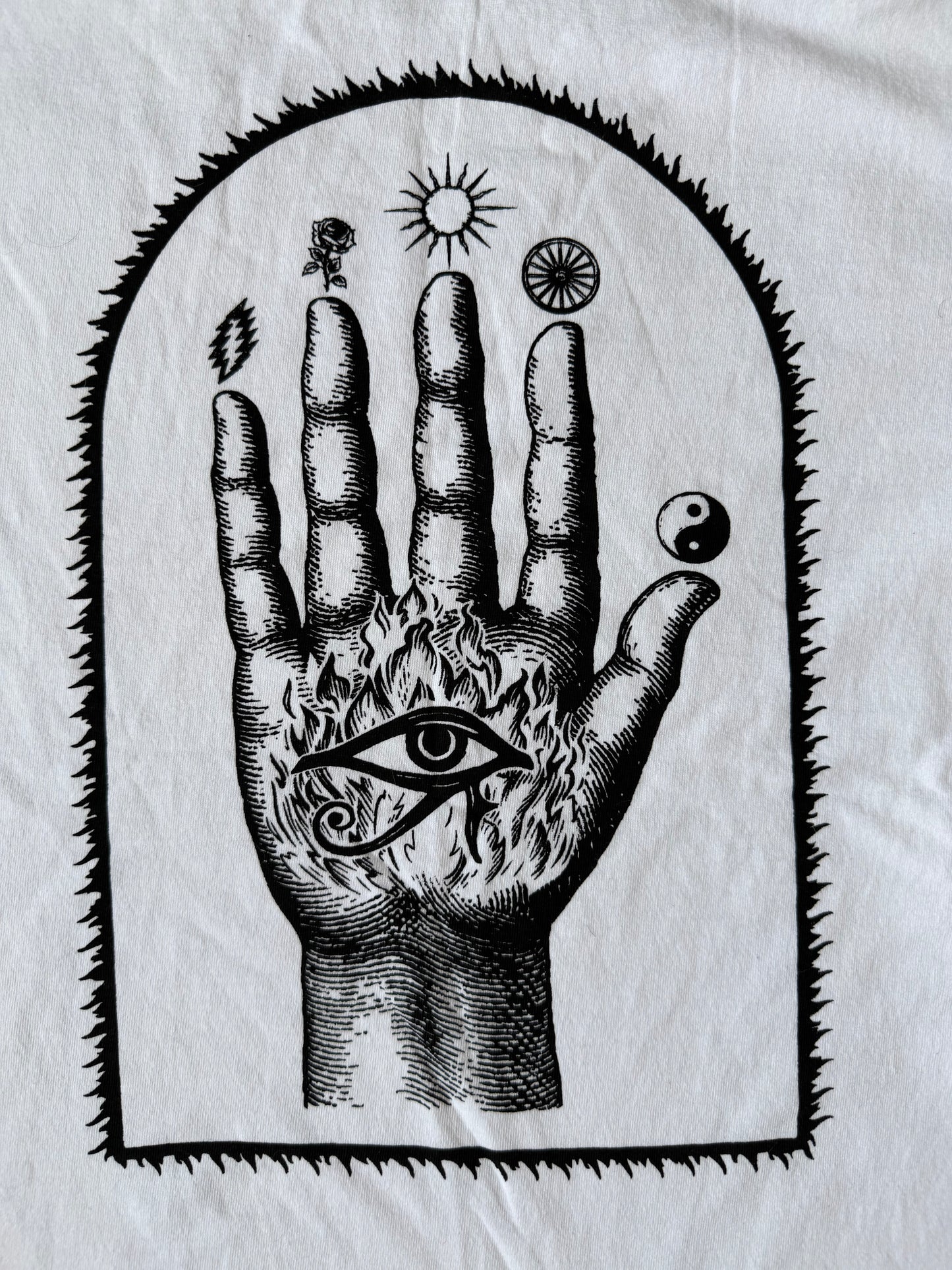Palm of Perception - White